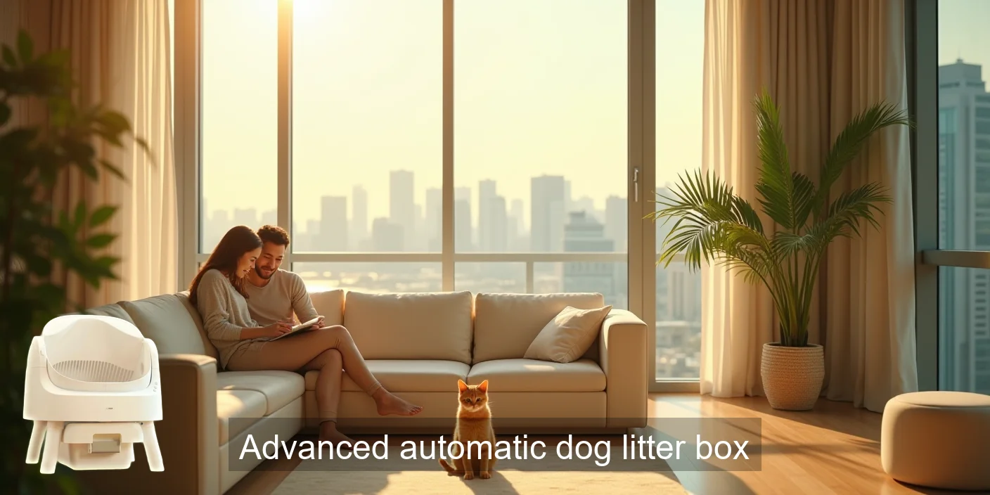 Advanced Automatic Dog Litter Box System