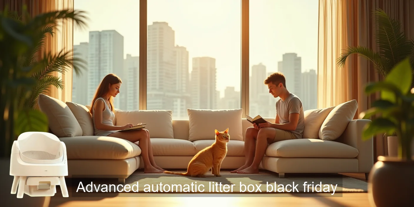 Advanced Automatic Litter Box Black Friday Deals