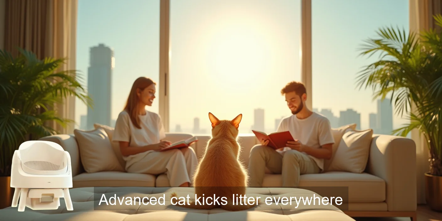 Advanced Cat Kicks Litter Solution