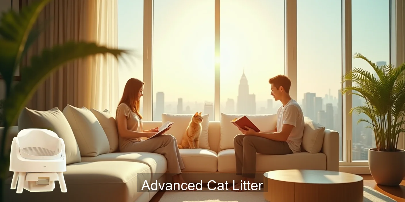 Advanced Cat Litter: Clean Bliss For Cats