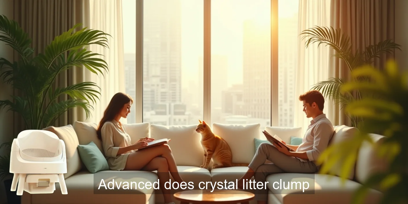 Advanced Crystal Litter: Does It Clump?