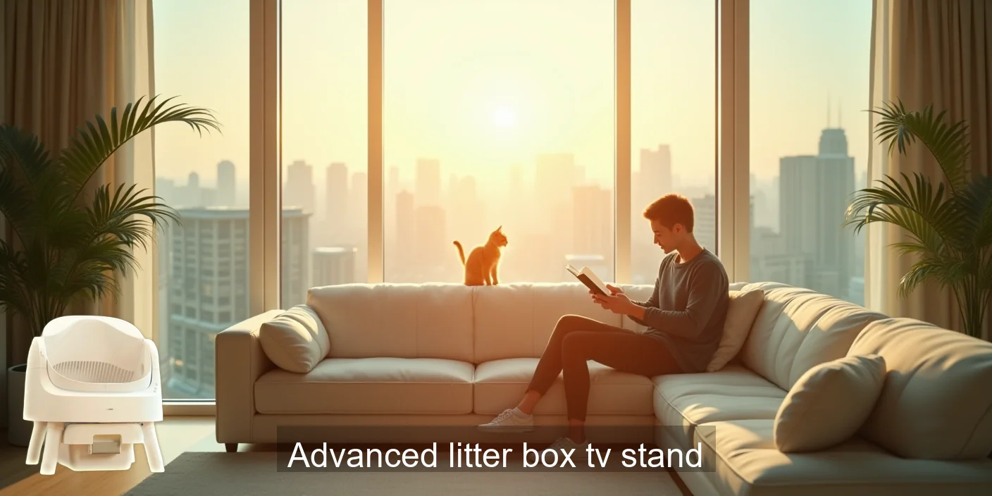 Advanced Litter Box Tv Stand Concealer