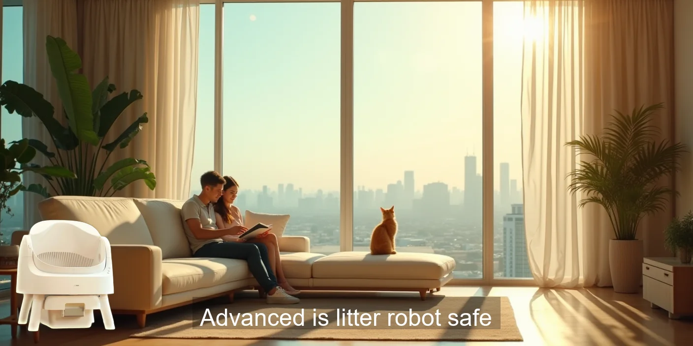 Advanced Litter Robot: Safe Cat Litter Box