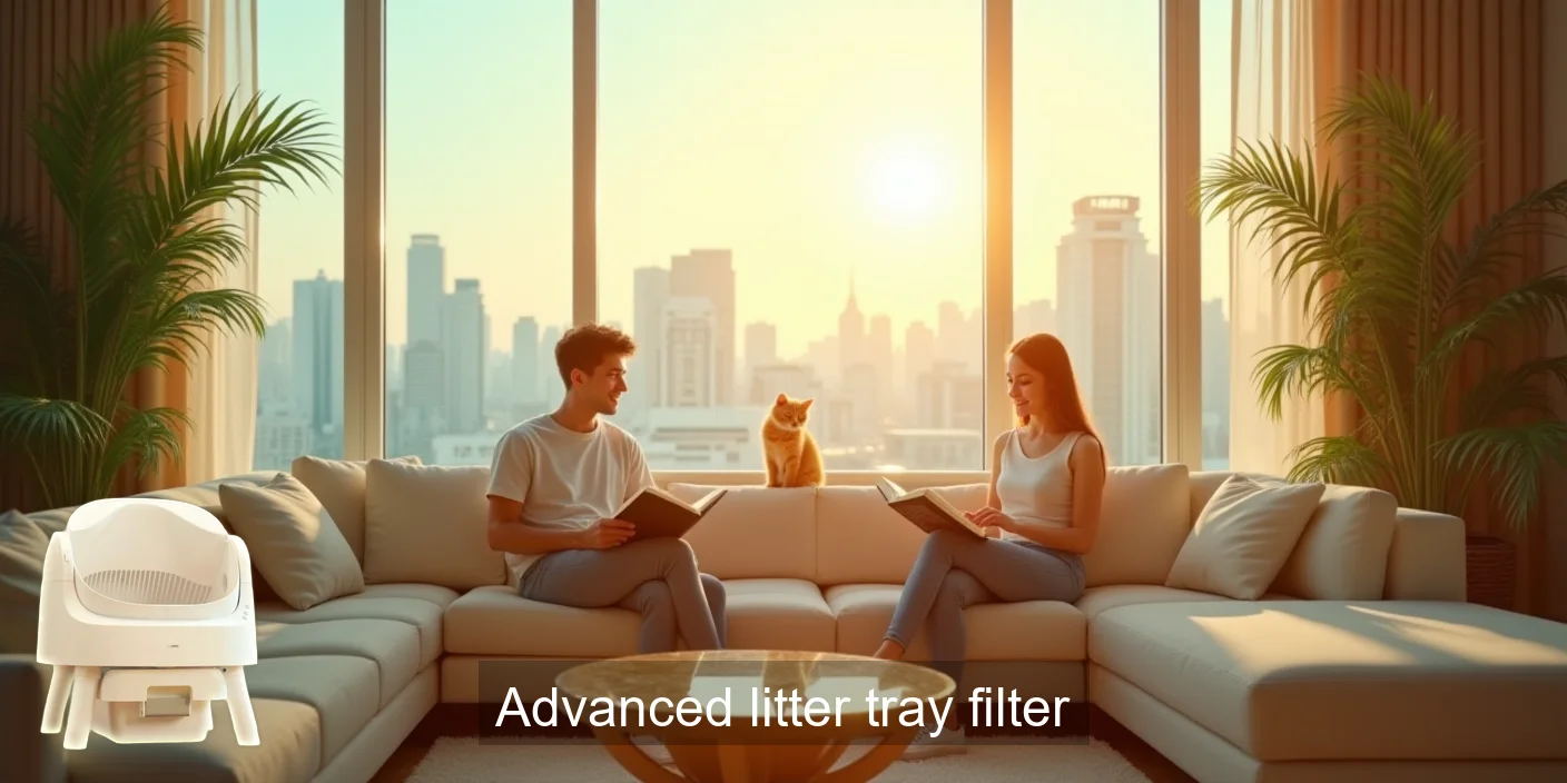Advanced Litter Tray Filter: Fresh Air