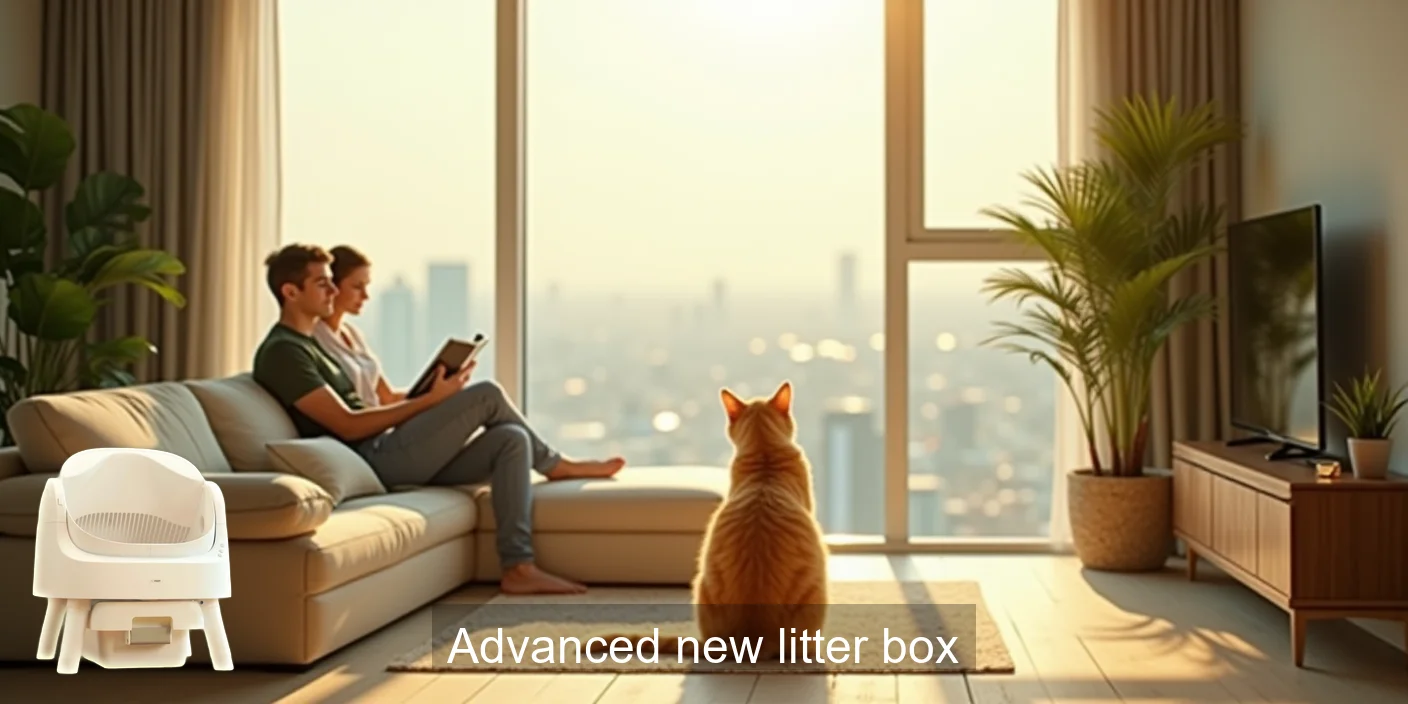 Advanced New Litter Box For Happy Cats