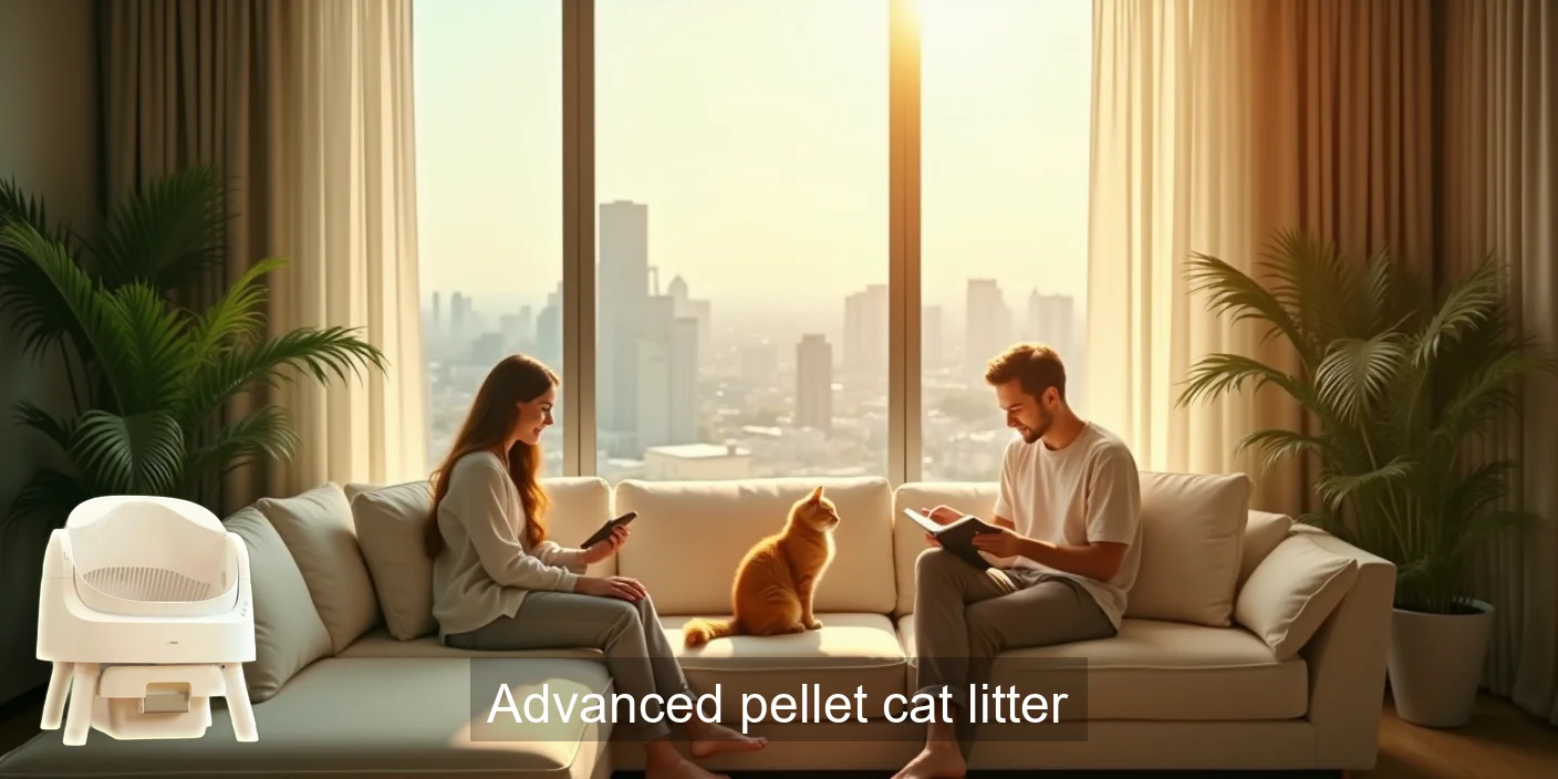 Advanced Pellet Cat Litter: Clean Paws