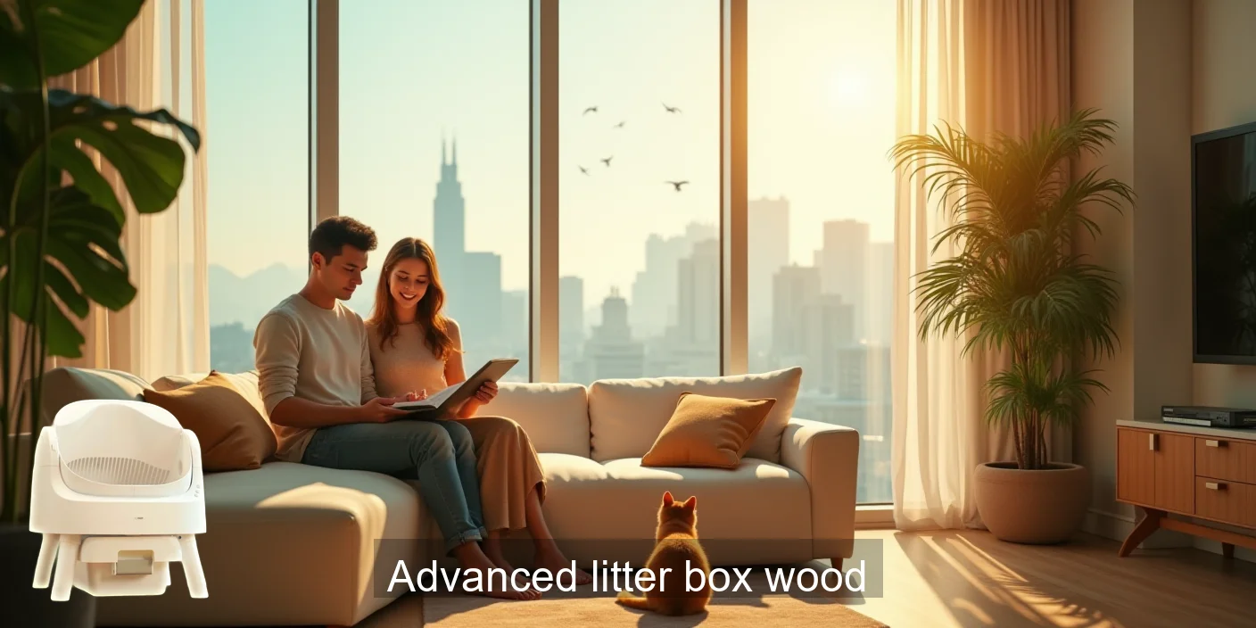 Advanced Wood Litter Box: Cat Bliss