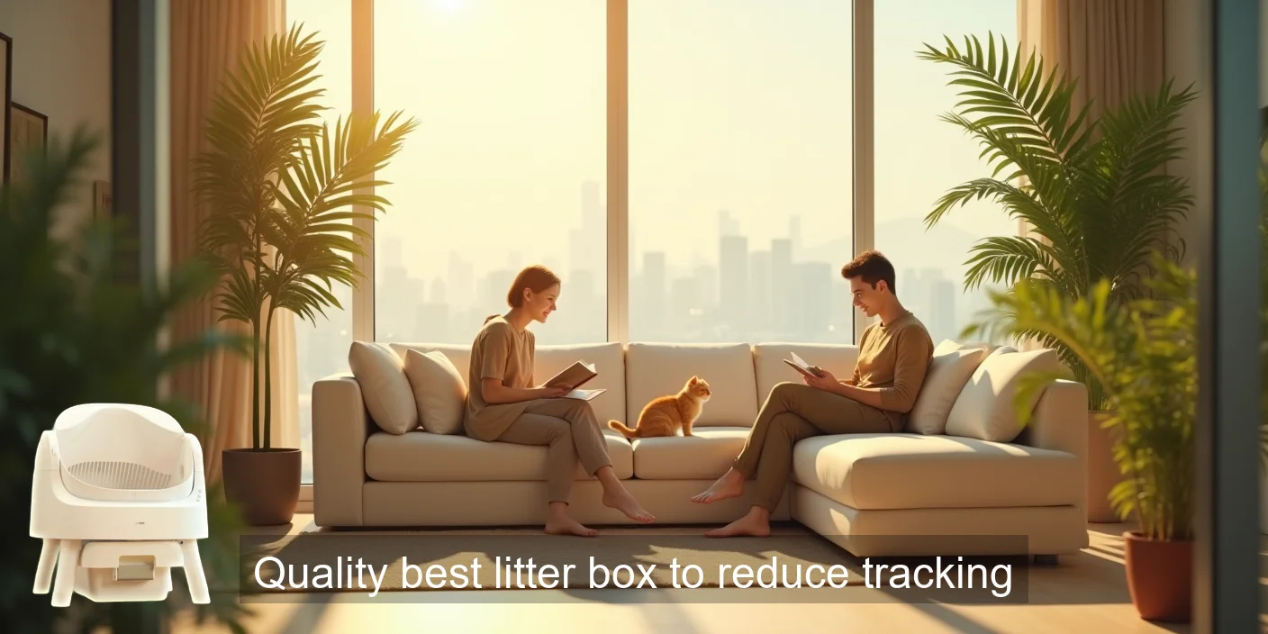 Best Quality Litter Box Stops Tracking