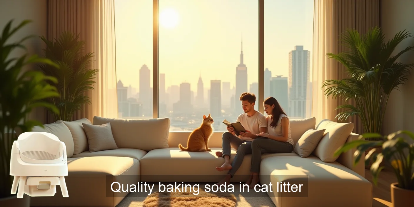 Fresh Cat Litter With Baking Soda