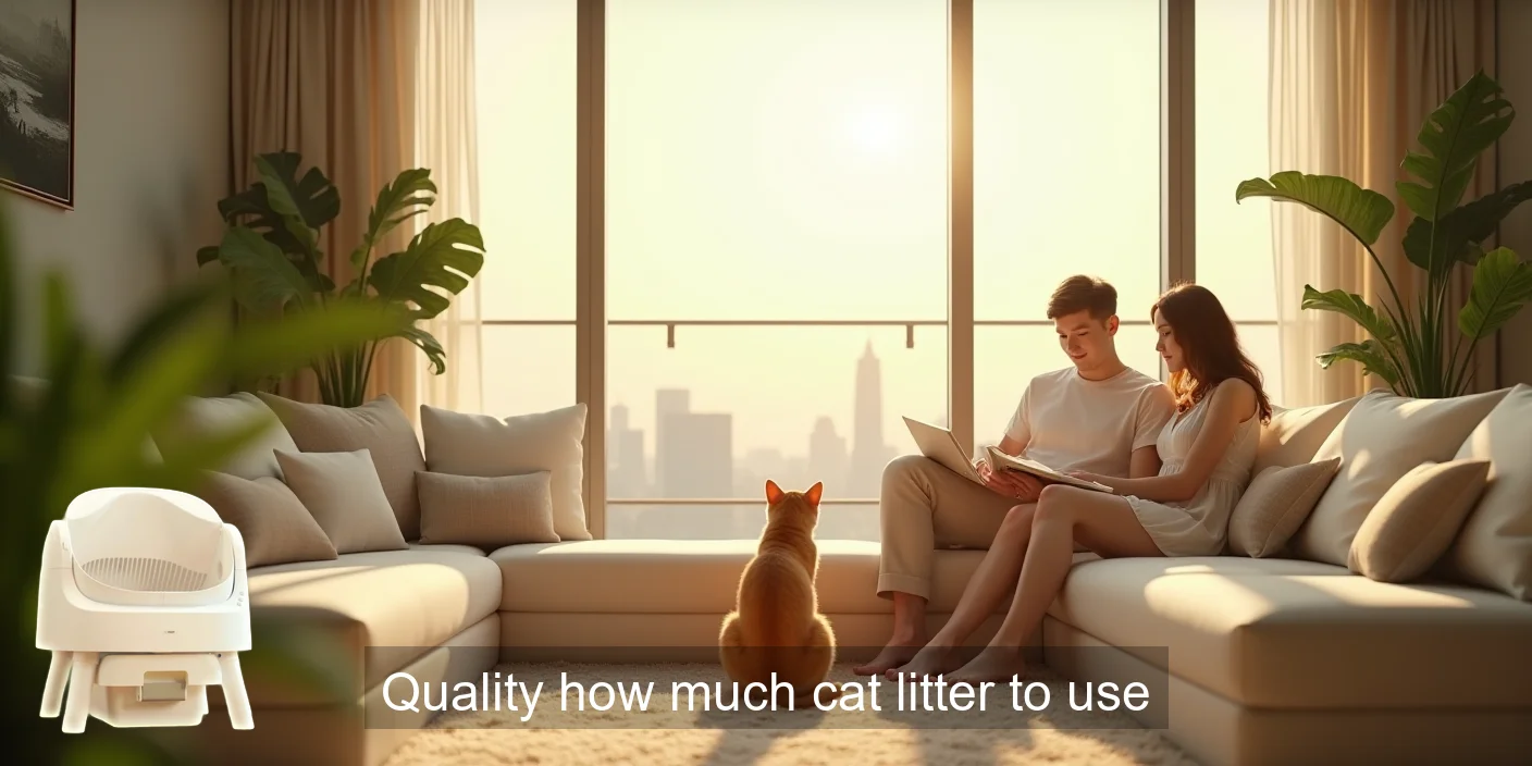 How Much Quality Cat Litter To Use