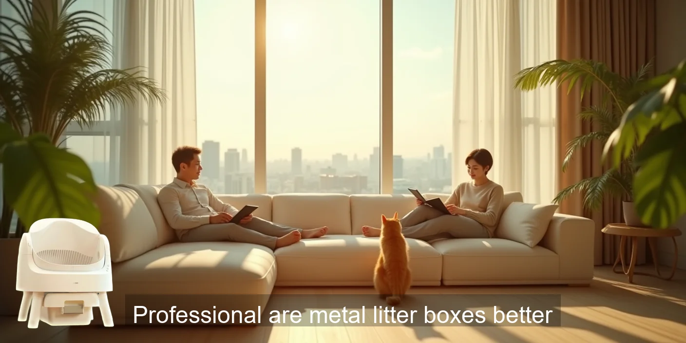 Metal Litter Boxes: Professional Strength