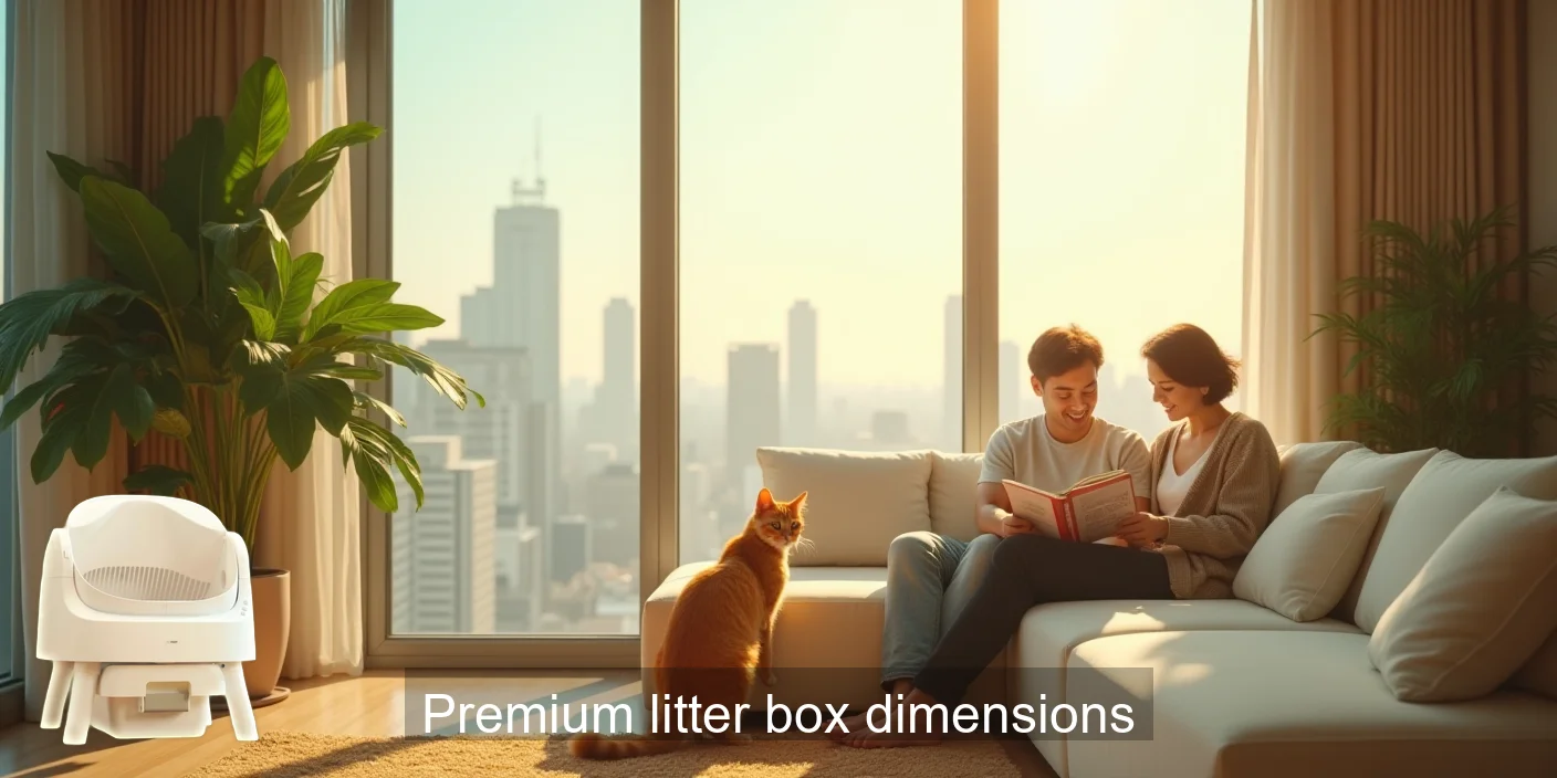 Perfect Fit Premium Litter Box Dimensions