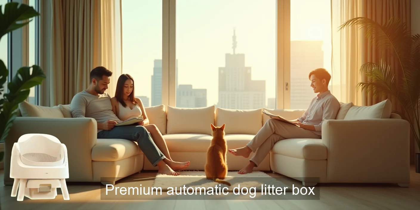 Premium Automatic Dog Litter Box: Clean Paws