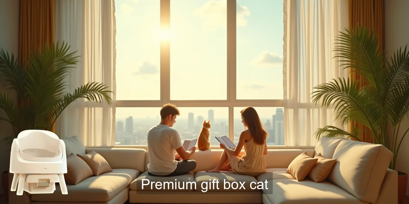 Premium Cat Gift Box Surprise Premium Gift