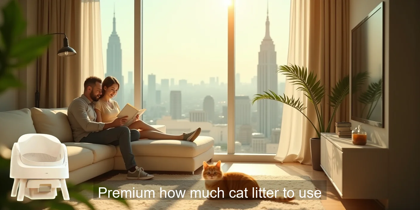 Premium Cat Litter: How Much To Use