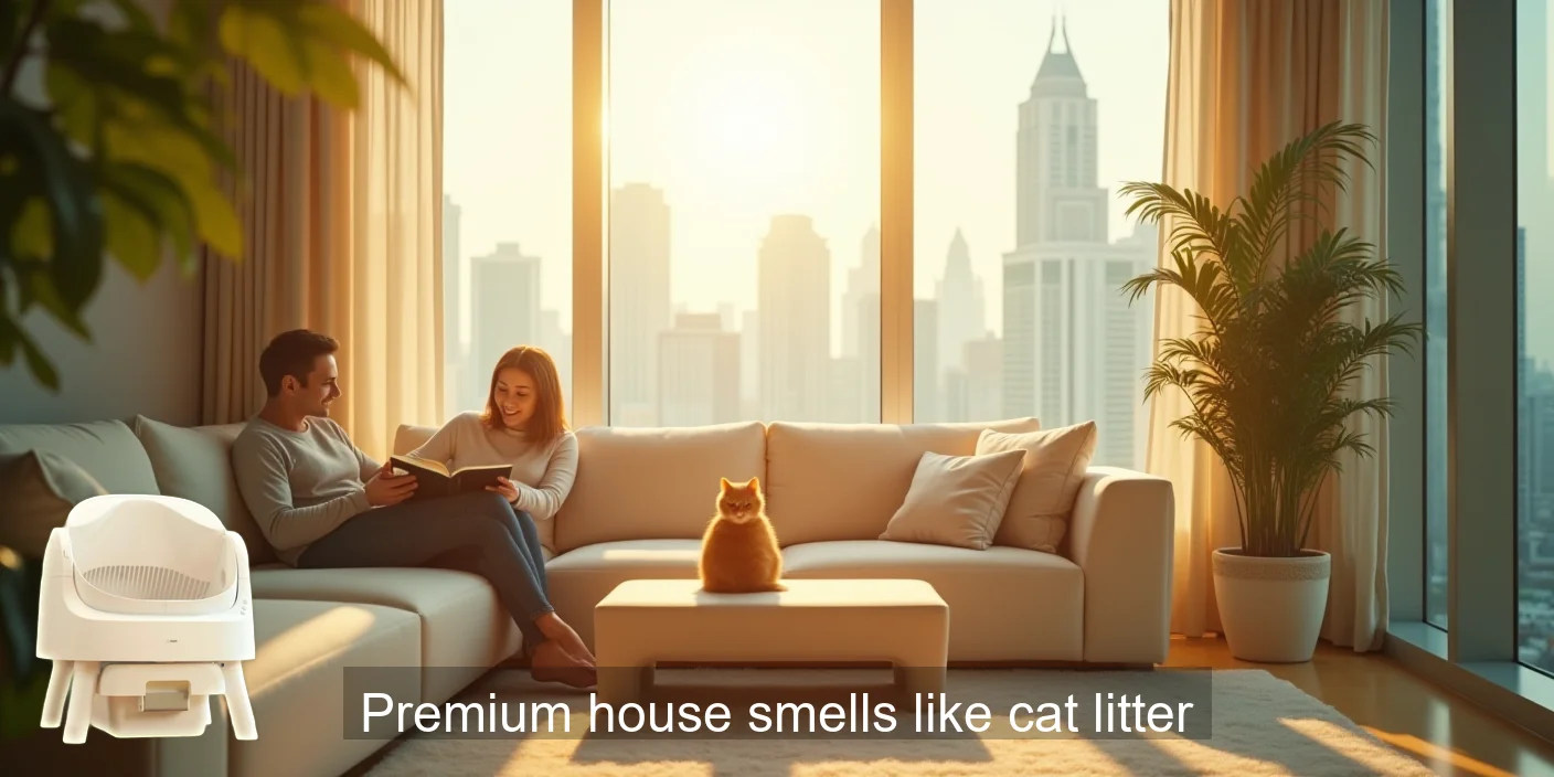 Premium House Smells: Eliminate Cat Litter Odor