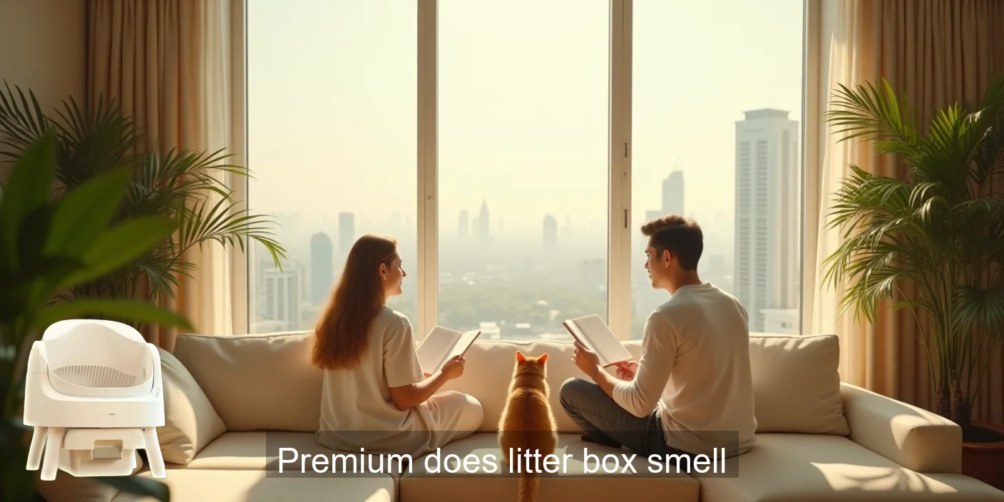 Premium Litter Eliminates Box Odor