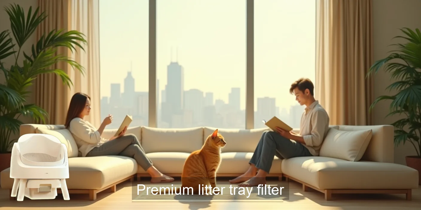 Premium Litter Tray Filter Fresh Air
