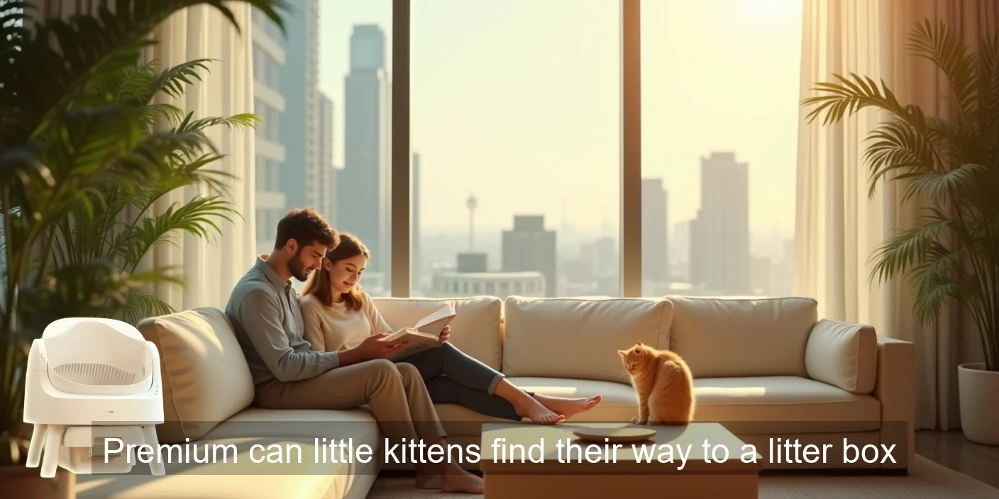 Premium Little Kittens Litter Box Training