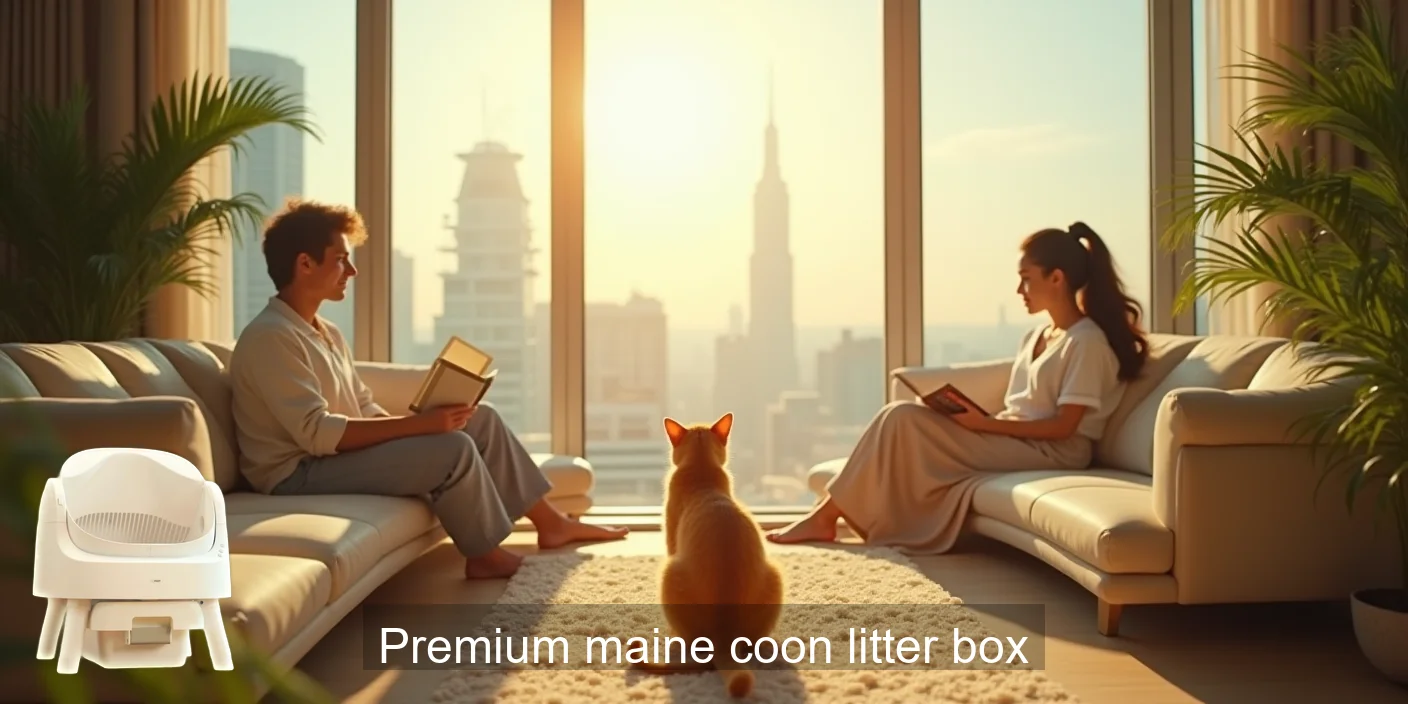 Premium Maine Coon Mega Litter Box