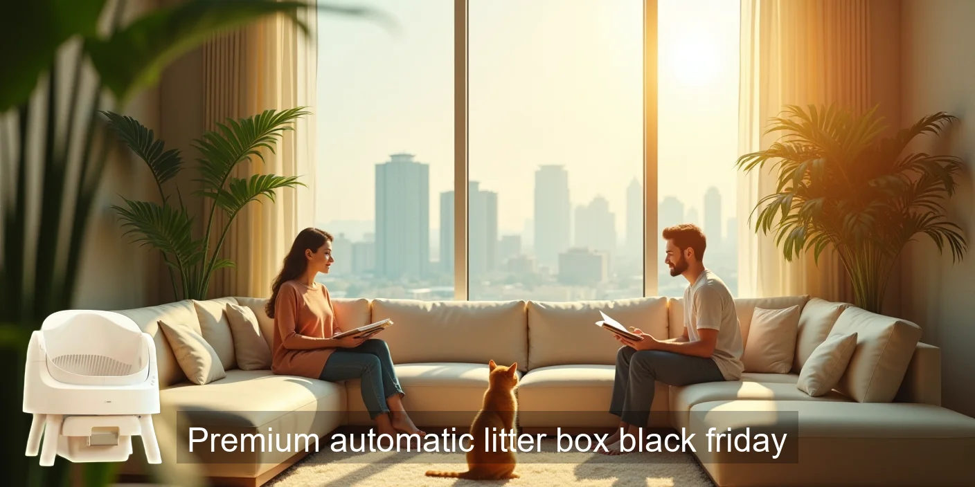 Premium Premium automatic litter box black friday