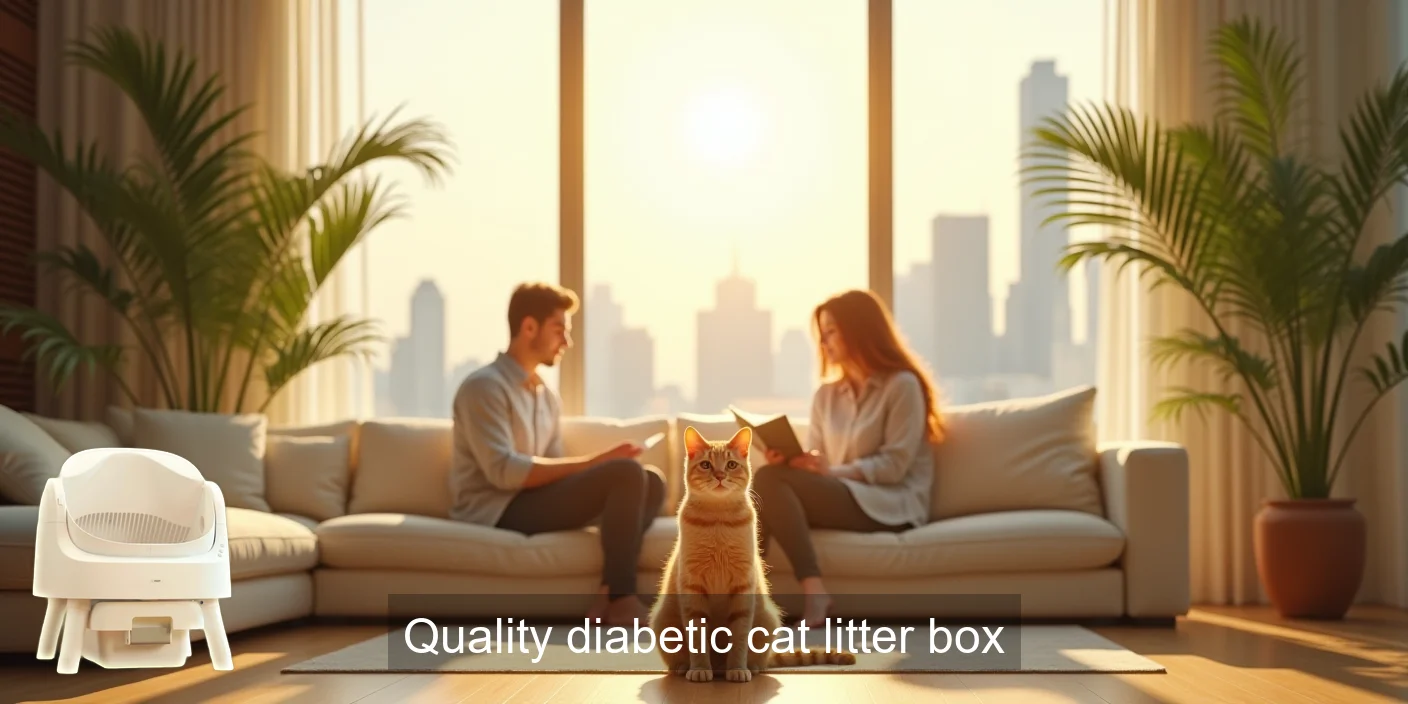 Premium Quality diabetic cat litter box