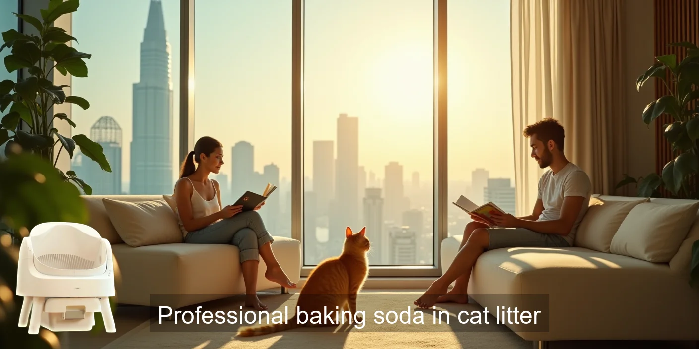 Professional Baking Soda Fresh Cat Litter