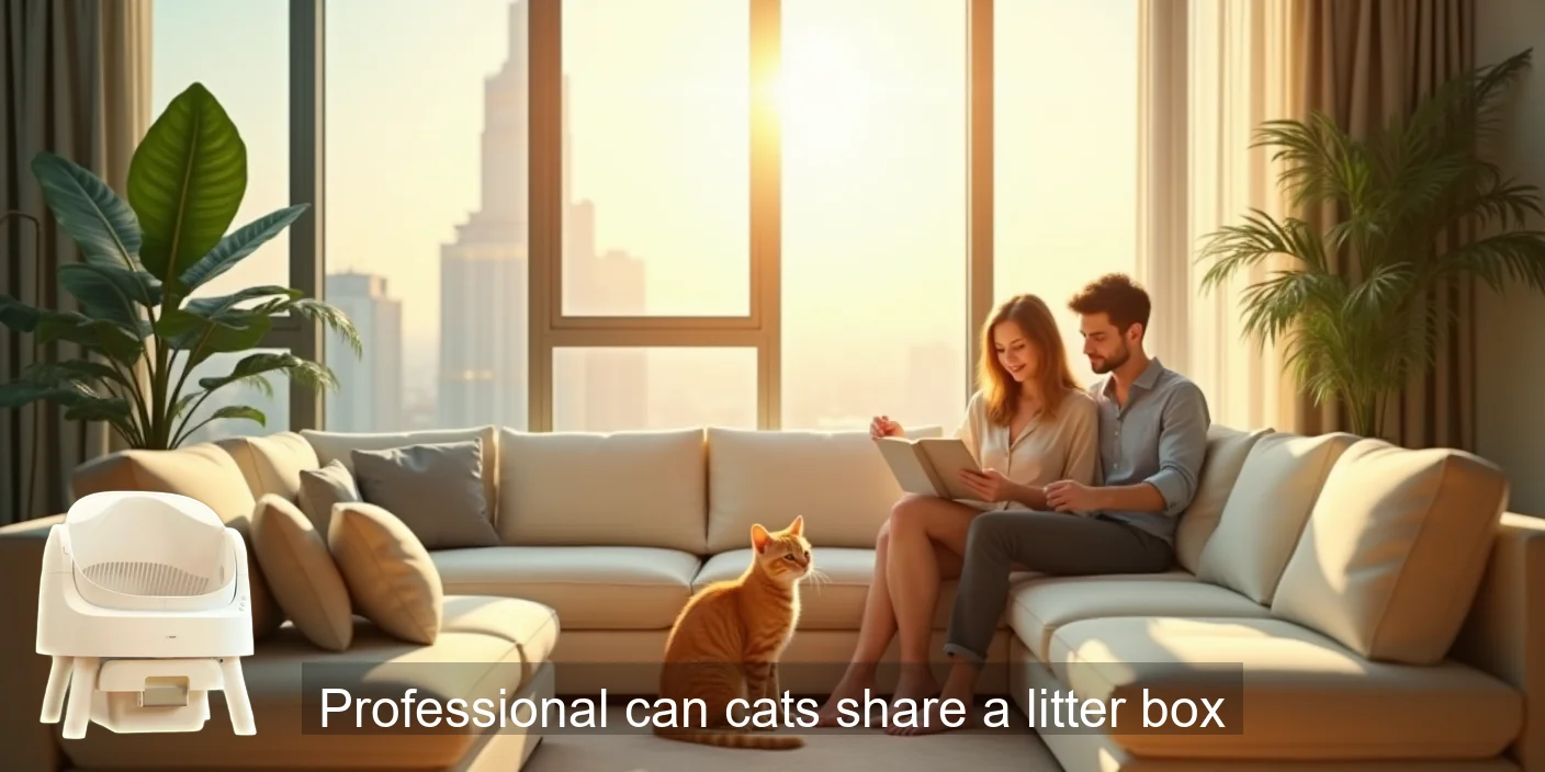 Professional Cat Litter Box Sharing