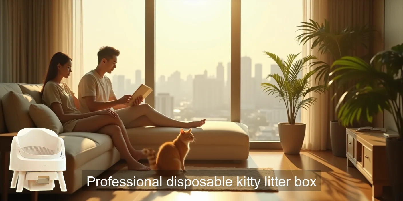 Professional Disposable Kitty Litter Box Bliss