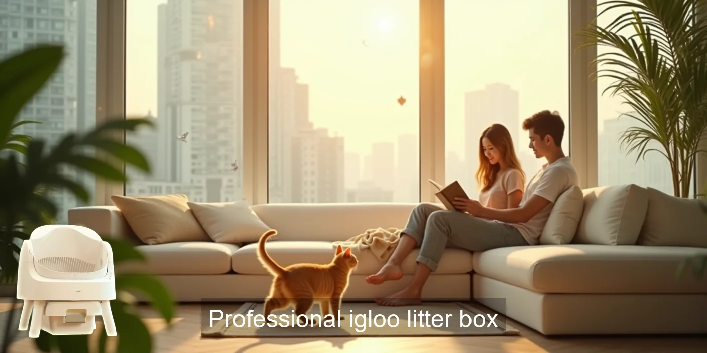 Professional Igloo Litter Box For Cats