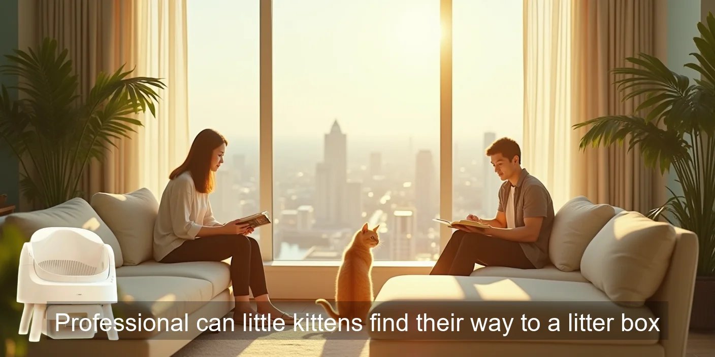 Professional Kitten Litter Box Training