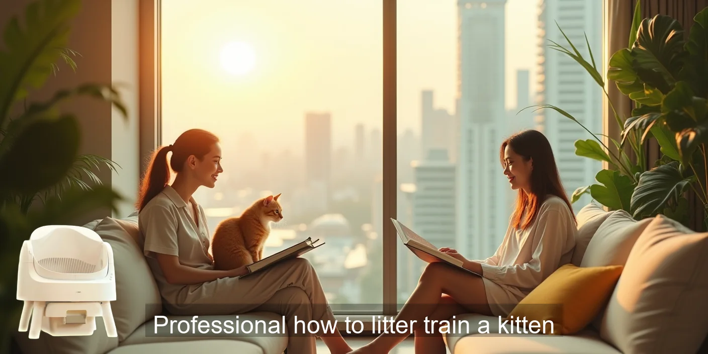 Professional Kitten Litter Box Training Guide