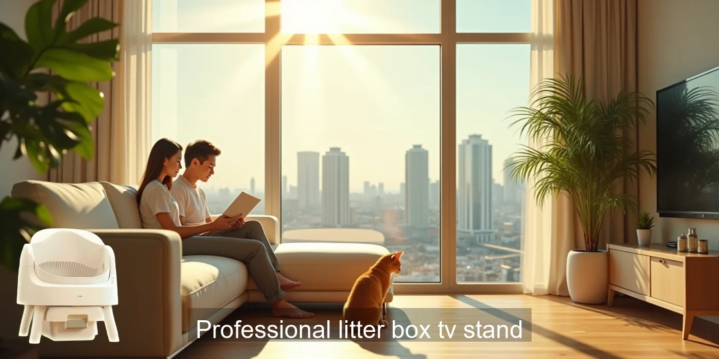 Professional Litter Box Tv Stand Concealer