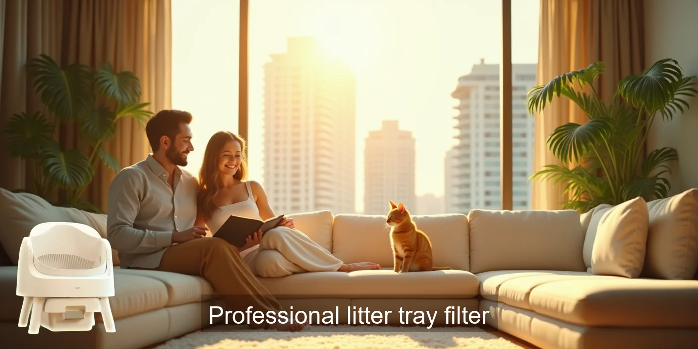 Professional Litter Tray Filter: Fresh Air
