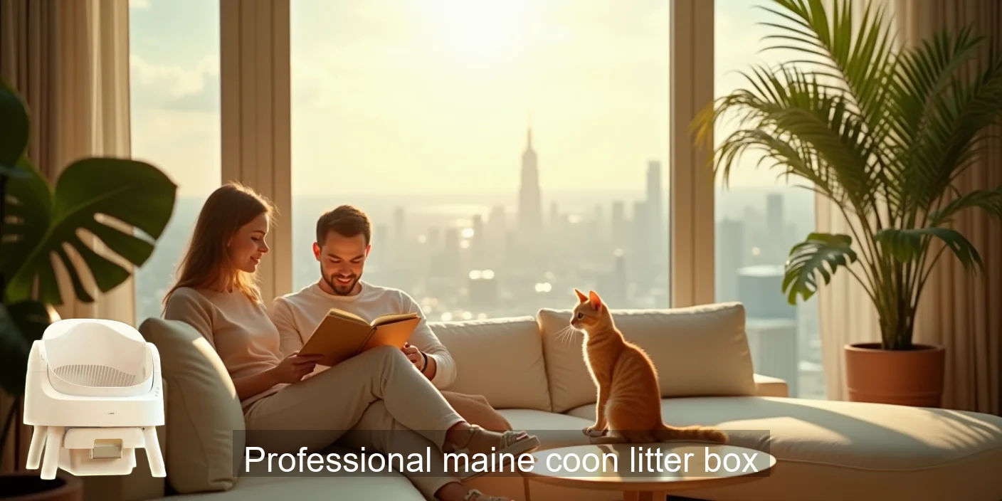 Professional Maine Coon Litter Box Solution