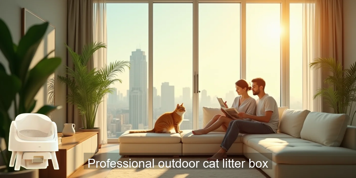 Professional Outdoor Cat Litter Box Solution Professional