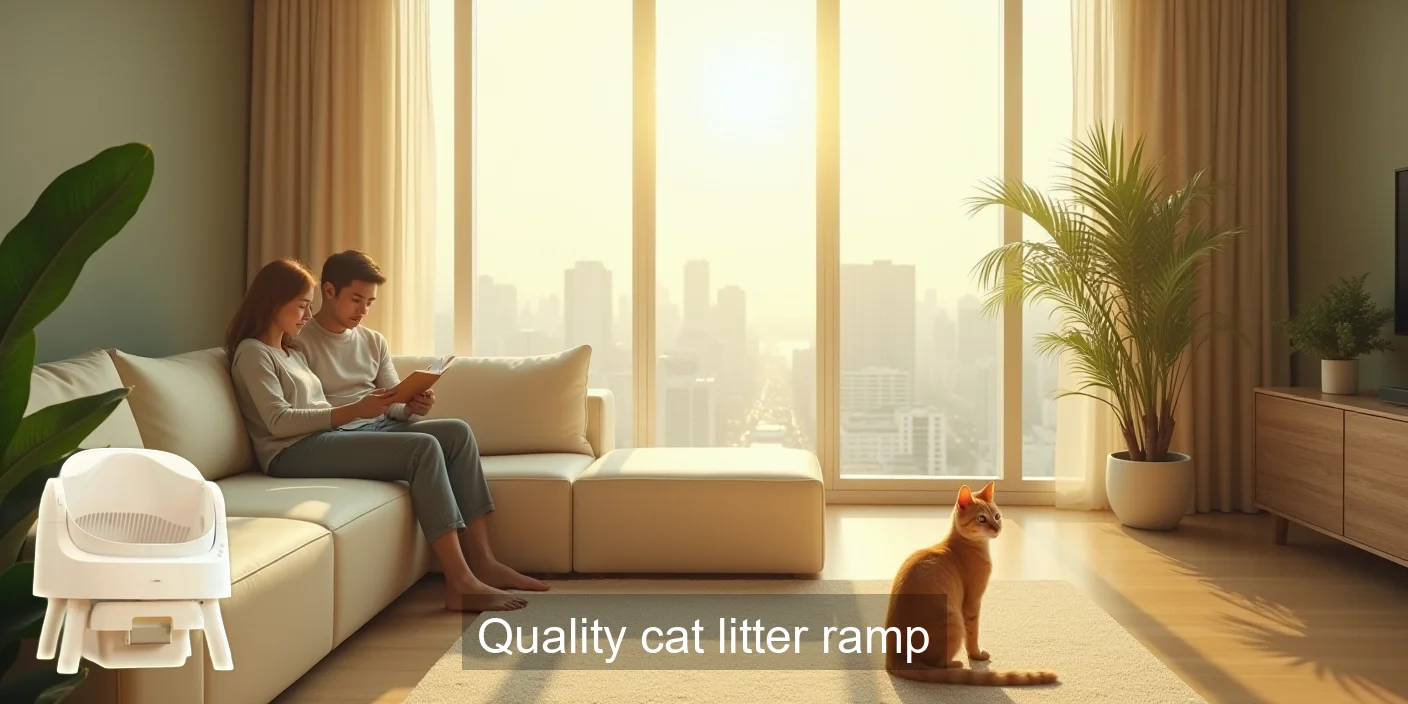 Quality Cat Litter Ramp For Easy Access