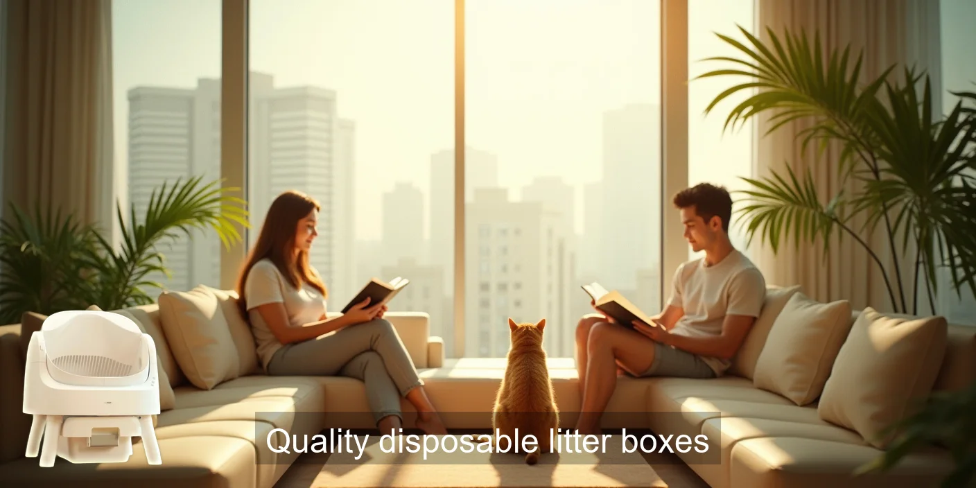 Quality Disposable Litter Boxes Easy Cleanup