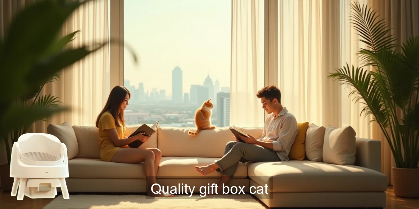 Quality Gift Box For Happy Cats