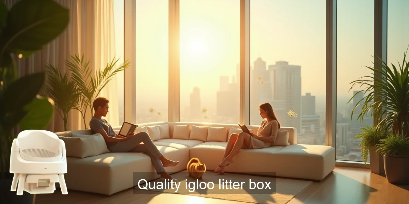 Quality Igloo Litter Box For Cats