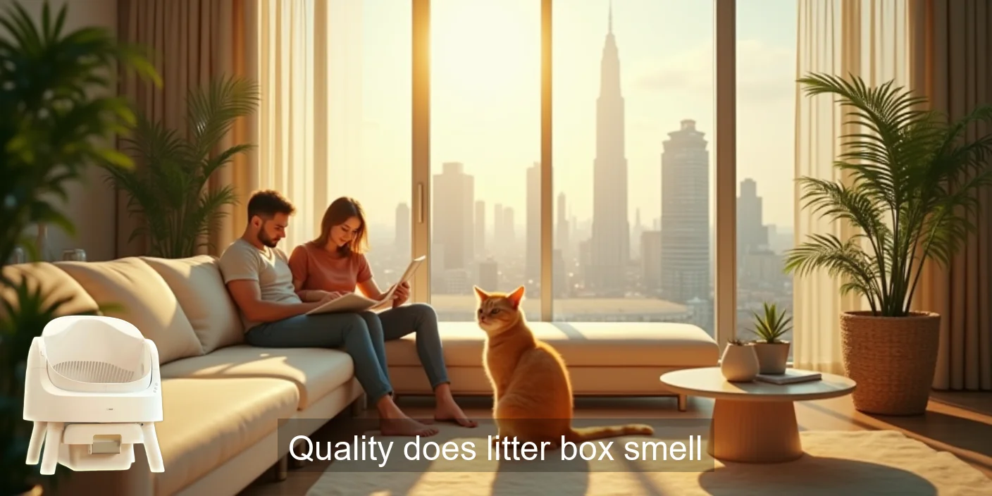 Quality Litter Eliminates Box Smell