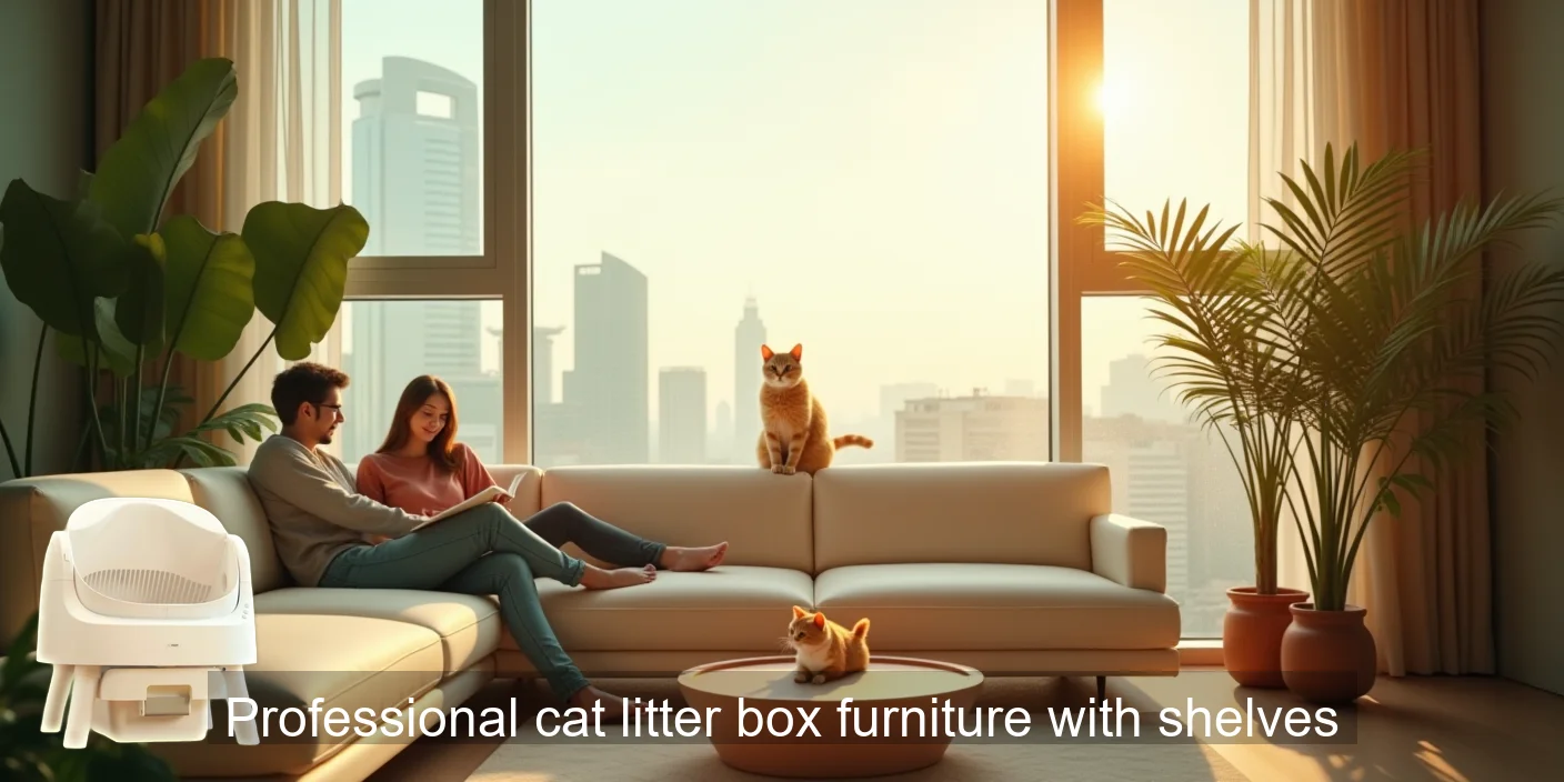 Stylish Cat Litter Box Furniture