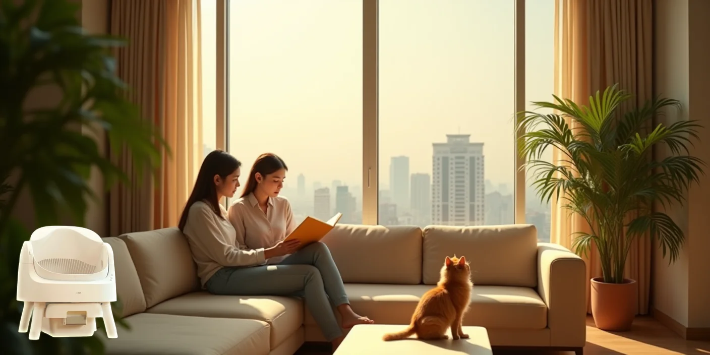 automatic dog litter box