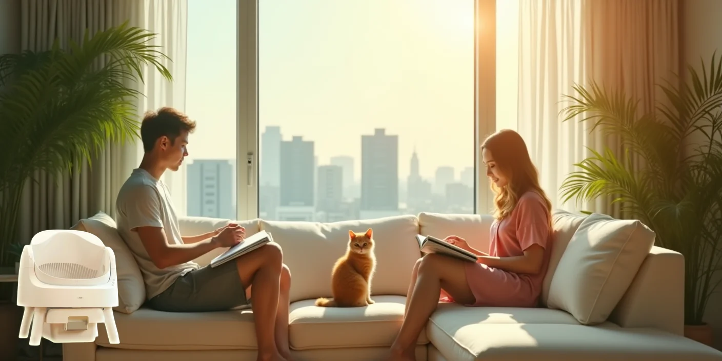 can little kittens find their way to a litter box